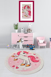 Conceptum Alfombra Poni Multicolor 140 cm